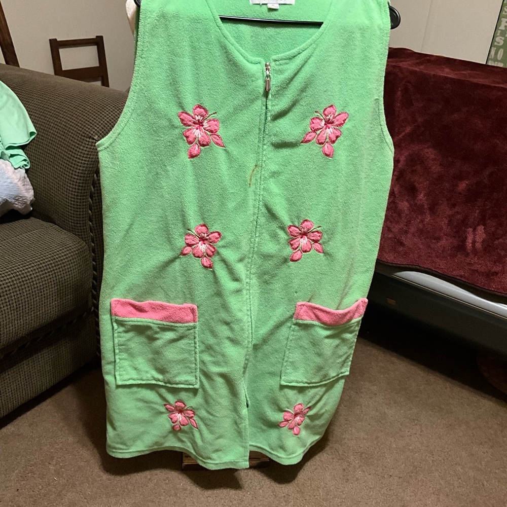 Cypress X-Large sleeveless house dress